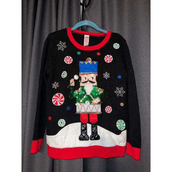 Ugly Christmas Sweater Sweaters - Ugly Christmas Sweater Xmas Size Small